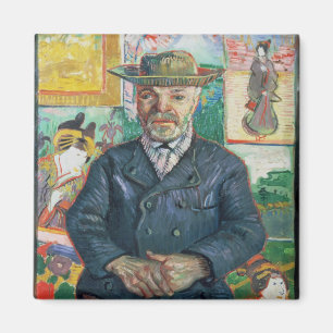 Vincent van Gogh   Pere Tanguy (Father Tanguy) Magnet