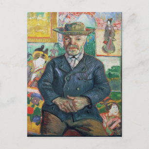 Vincent van Gogh   Pere Tanguy (Father Tanguy) Postcard