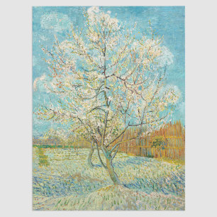 Vincent van Gogh - Pink Peach Tree in Blossom Tissue Paper