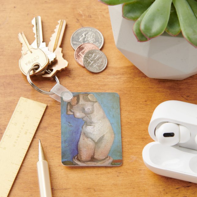 Vincent van Gogh - Plaster Statuette Female Torso Key Ring (Desk)