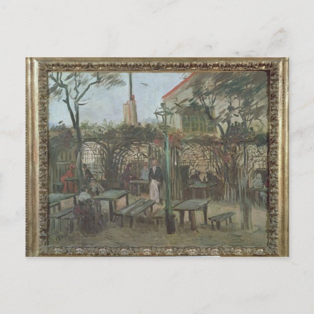 Vincent van Gogh | Pleasure Gardens at Montmartre Postcard (Front)