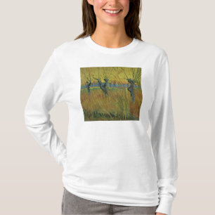 Vincent van Gogh Pollarded Willows, Setting Sun T-Shirt