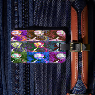 Vincent van Gogh Pop Art Luggage Tag