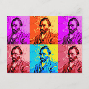 Vincent Van Gogh Pop Postcard