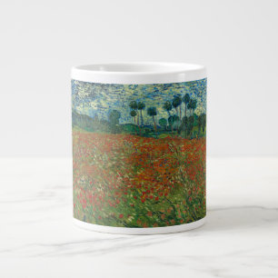 Vincent van Gogh - Poppy field Large Coffee Mug