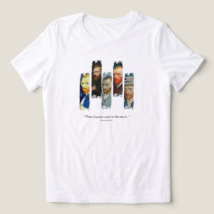 Vincent Van Gogh portrait and qoute Tri-Blend Shirt
