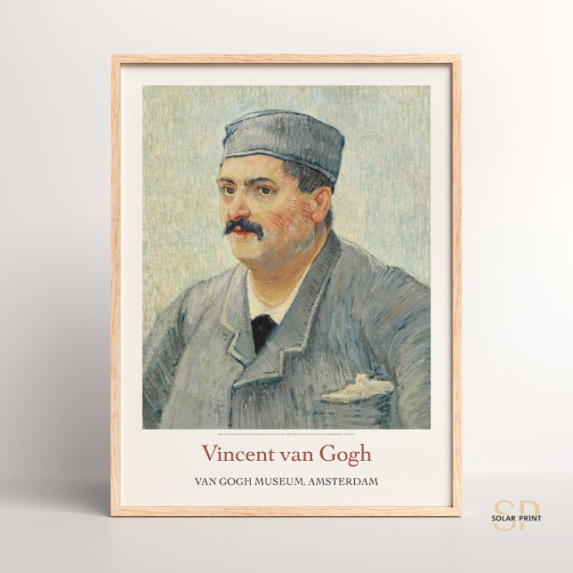 Vincent van Gogh Portrait of Etienne-Lucien Martin Poster (Creator Uploaded)