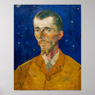 Vincent Van Gogh - Portrait of Eugene Boch, Arles Poster