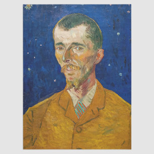 Vincent Van Gogh - Portrait of Eugene Boch, Arles Tissue Paper