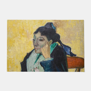 Vincent Van Gogh - Portrait of Madame Ginoux Doormat