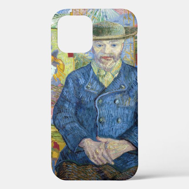 Vincent van Gogh - Portrait of Pere Tanguy Case-Mate iPhone Case (Back)
