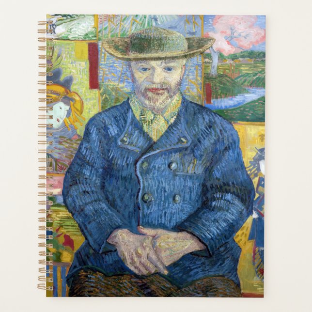 Vincent van Gogh - Portrait of Pere Tanguy Planner (Front)