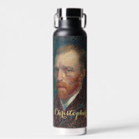 Vincent Van Gogh Portrait Vintage Art Monogrammed