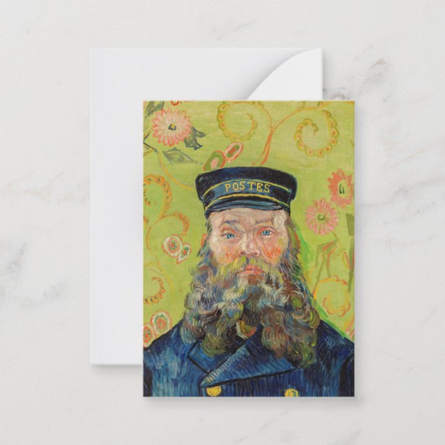 Vincent Van Gogh - Postman Joseph Roulin Card (Front)