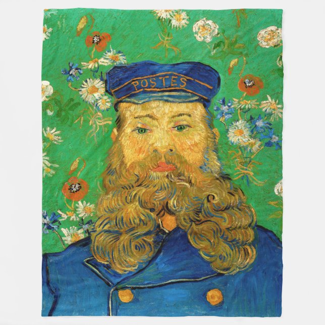 Vincent Van Gogh - Postman Joseph Roulin Fleece Blanket (Front)