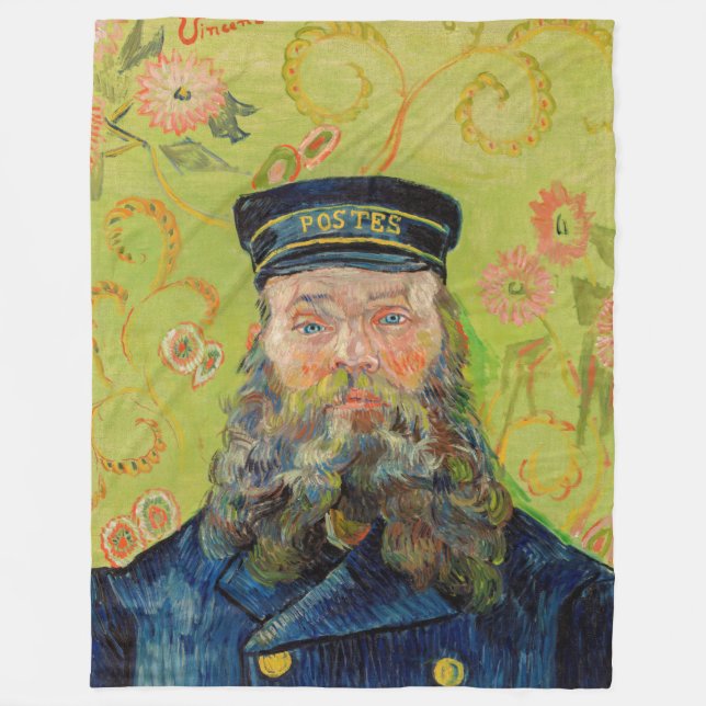Vincent Van Gogh - Postman Joseph Roulin Fleece Blanket (Front)