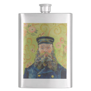 Vincent Van Gogh - Postman Joseph Roulin Hip Flask