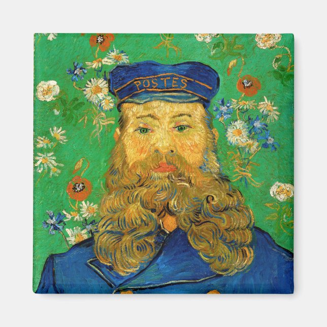 Vincent Van Gogh - Postman Joseph Roulin Magnet (Front)