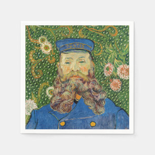 Vincent Van Gogh - Postman Joseph Roulin Napkin