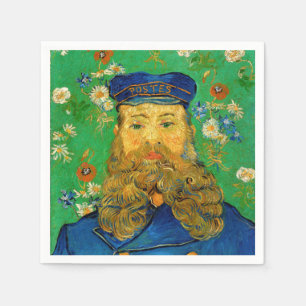 Vincent Van Gogh - Postman Joseph Roulin Napkin