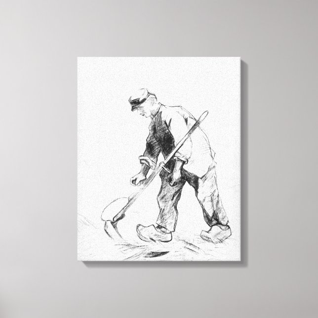 Vincent van Gogh | Reaper Canvas Print (Front)