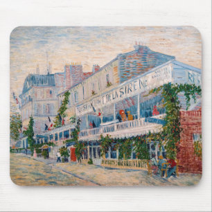 Vincent van Gogh - Restaurant de la Sirene Mouse Pad