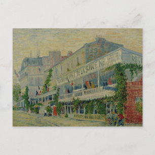Vincent van Gogh   Restaurant de la Sirene Postcard