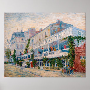 Vincent van Gogh - Restaurant de la Sirene Poster