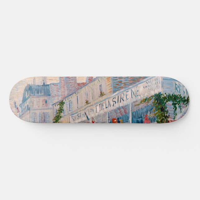 Vincent van Gogh - Restaurant de la Sirene Skateboard (Horz)
