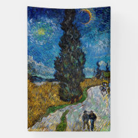 Vincent van Gogh - Road with Cypress and Star