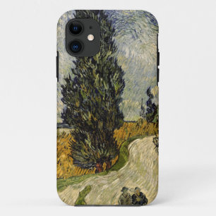 Vincent van Gogh Road with Cypresses, 1890 Case-Mate iPhone Case
