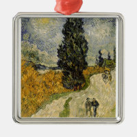 Vincent van Gogh | Road with Cypresses, 1890
