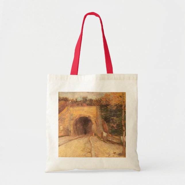 Vincent van Gogh - Roadway Underpass, The Viaduct Tote Bag (Front)
