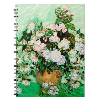 Vincent Van Gogh Roses (1890) Notebook