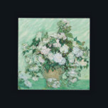 Vincent van Gogh - Roses Acrylic Tray<br><div class="desc">Roses / Still Life: Vase with Pink Roses - Vincent van Gogh,  Oil on Canvas,  1890</div>