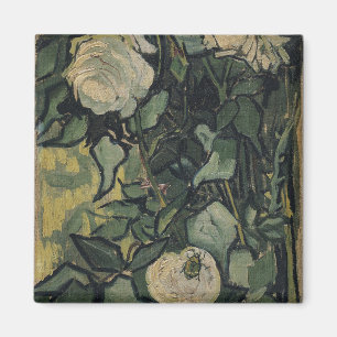 Vincent van Gogh - Roses and Beetle Magnet