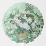 Vincent van Gogh - Roses Balloon<br><div class="desc">Roses / Still Life: Vase with Pink Roses - Vincent van Gogh,  Oil on Canvas,  1890</div>