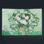 Vincent van Gogh - Roses Banner<br><div class="desc">Roses / Still Life: Vase with Pink Roses - Vincent van Gogh,  Oil on Canvas,  1890</div>