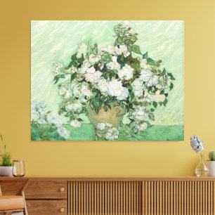 Vincent van Gogh - Roses Canvas Print