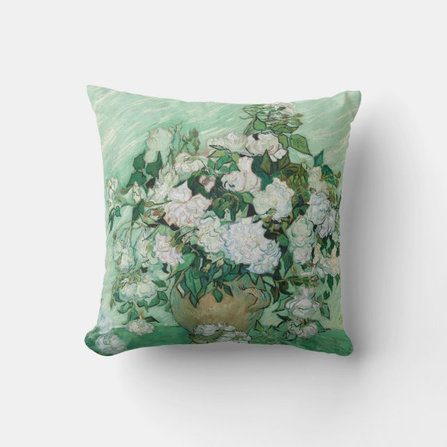 Vincent van Gogh - Roses Cushion (Front)