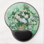 Vincent van Gogh - Roses Gel Mouse Pad<br><div class="desc">Roses / Still Life: Vase with Pink Roses - Vincent van Gogh,  Oil on Canvas,  1890</div>