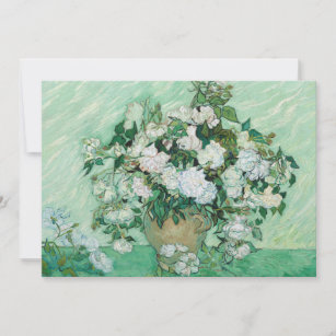Vincent van Gogh - Roses Invitation