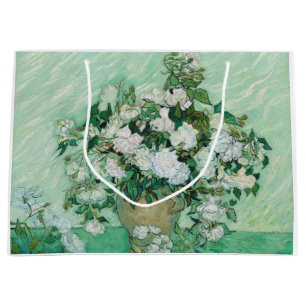 Vincent van Gogh - Roses Large Gift Bag