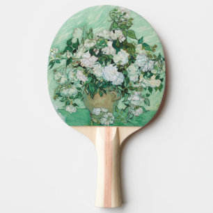 Vincent van Gogh - Roses Ping Pong Paddle