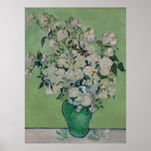 Vincent van Gogh - Roses Poster (Front)