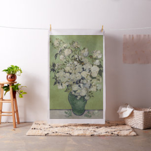 Vincent van Gogh Roses Vintage Floral GalleryHD Fabric