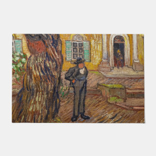 Vincent Van Gogh - Saint-Paul Asylum in Saint-Remy Doormat