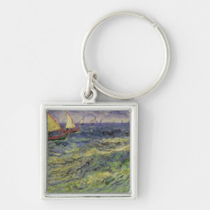 Vincent van Gogh   Seascape at Saintes-Maries Key Ring