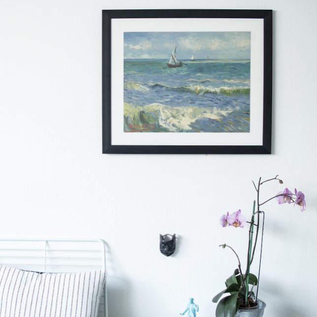 Vincent van Gogh - Seascape Near Saintes Maries Poster (Creator Uploaded)