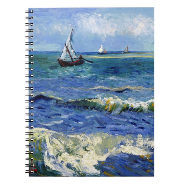 Vincent van Gogh Seascape Notebook (Front)